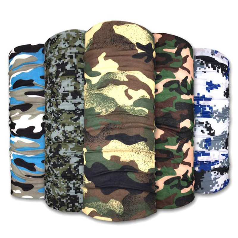 Picture of Magic turban windproof mask sunscreen scarf collar changeable scarf riding supplies sports equipment Ice Silk headgear