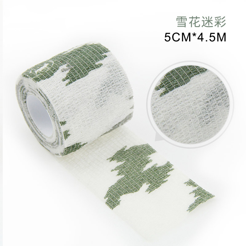 Picture of Factory Direct Sales Outdoor Camouflage Bandage Non-Woven Self-Adhesive Elastic Bandage Camouflage Bandage Available for Wholesale