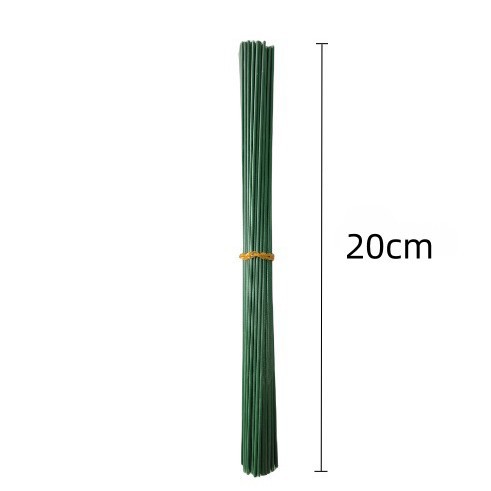 Picture of Factory straight hair twist rod No. 2 flower rod wool flower material diy hand woven 2mm coated flower rod flower stem