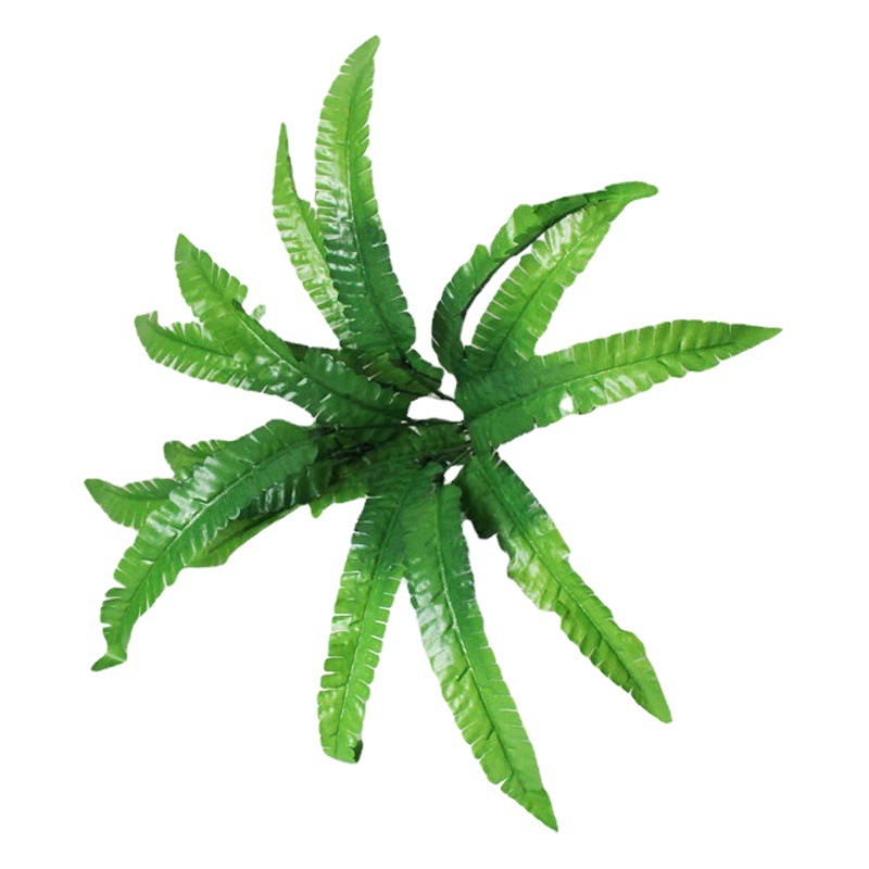 Simulation green plant green rose leaf wedding decoration Persian Leaf Wholesale shopping mall green landscape grass plant wall material