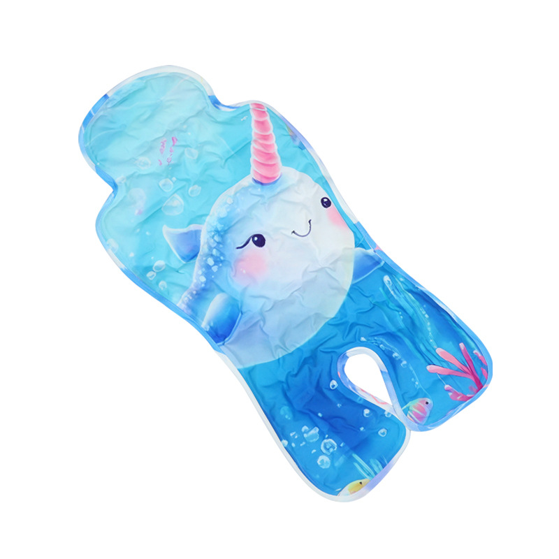 Picture of Baby Car Safety Seat Ice Beads Breathable Cushion Walking Baby Artifact Summer Universal Baby Stroller Mat Ice Mat