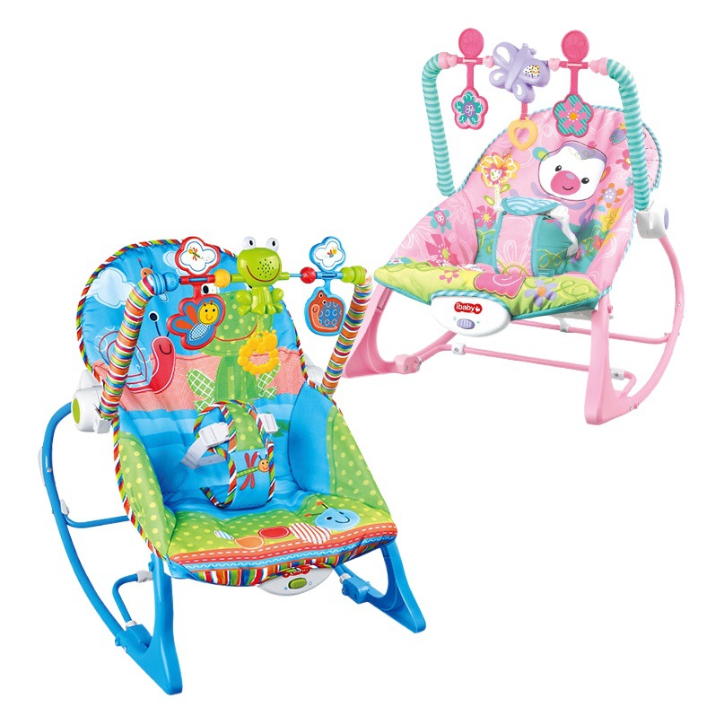 Cross-border hot selling baby rocking chair toy newborn 0-36 months baby sleeping artifact with vibration rocking chair