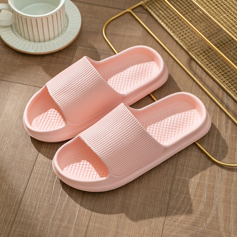 Picture of Slippers women's home slippers men's home couple slippers slippers indoor slippers bathroom bath slippers