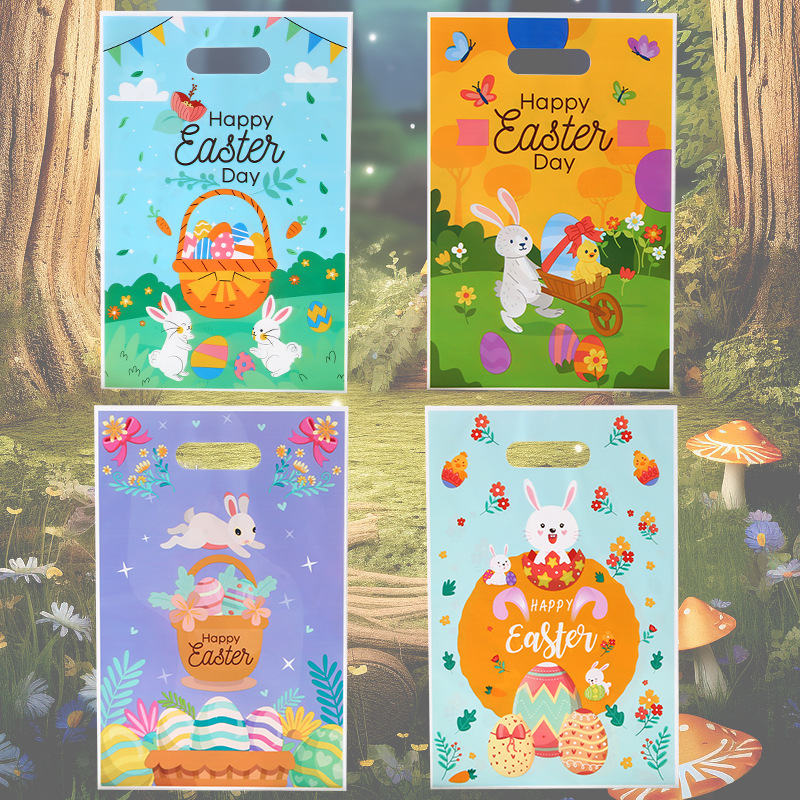 Amazon New Easter Packaging Bag Gift Tote Birthday Party Cartoon Lovable Shopping Tote