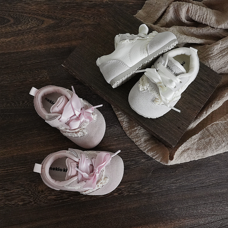 [15--25 size] children's sneakers autumn new soft-soled non-slip moral training shoes 1-2--3-year old girls' toddler shoes