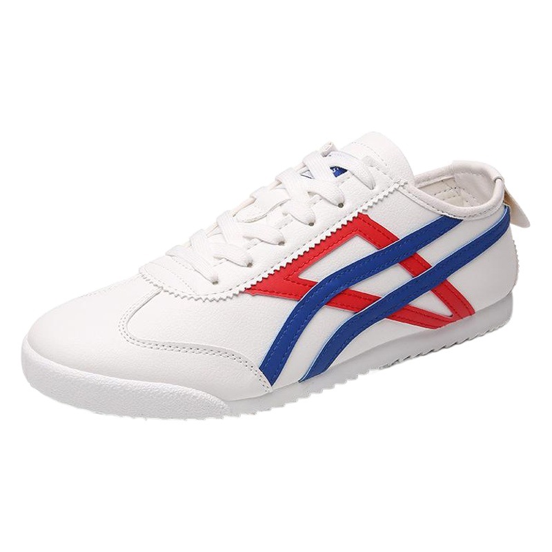 Picture of 2020 Autumn Leather White Shoes Korean Canvas Men's Shoes Casual Sports Forrest Gump Shoes Breathable All-match New Men's Shoes