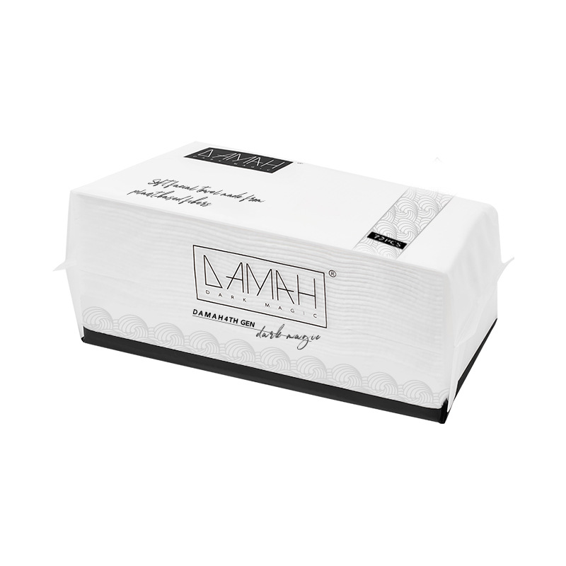 Picture of General generation can authorize black magic DAMAh dry and wet dual-use disposable face wash towel thickened cleansing non-woven soft towel