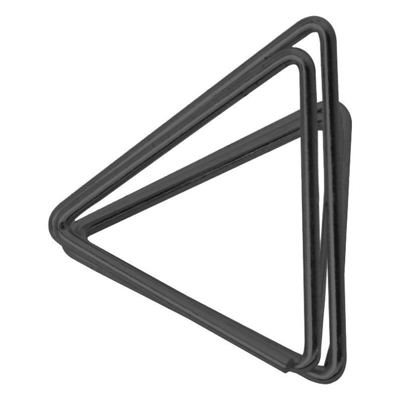 Source factory metal business card holder double-layer three-dimensional card holder triangle note clip wedding explosions desktop ornaments
