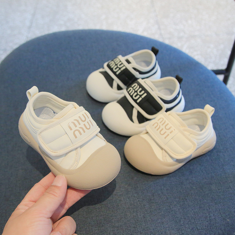 Baby's Spring and Autumn New in stock Round Toe Low Flat Comfortable Fashionable All-match Casual Shoes Boys and Girls Toddler Shoes