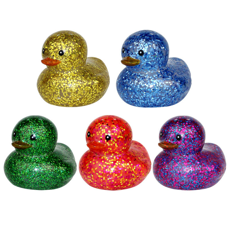 Picture of Hong Kong Version of Little Duck Toy Baby Bath and Water No. 8 Little Yellow Duck Toy Kidsren's Educational Pinch and Call