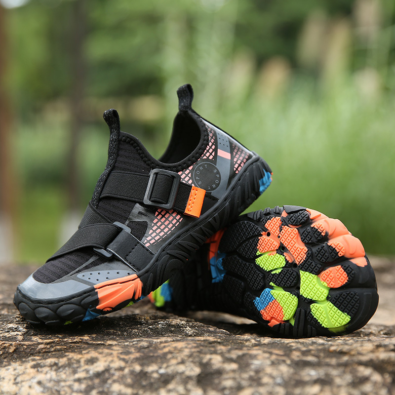 Summer Children's Beach Swimming Shoes Wading Shoes Women's Barefoot Diving Girls Outdoor Five Finger Shoes Men's Shoes Couple
