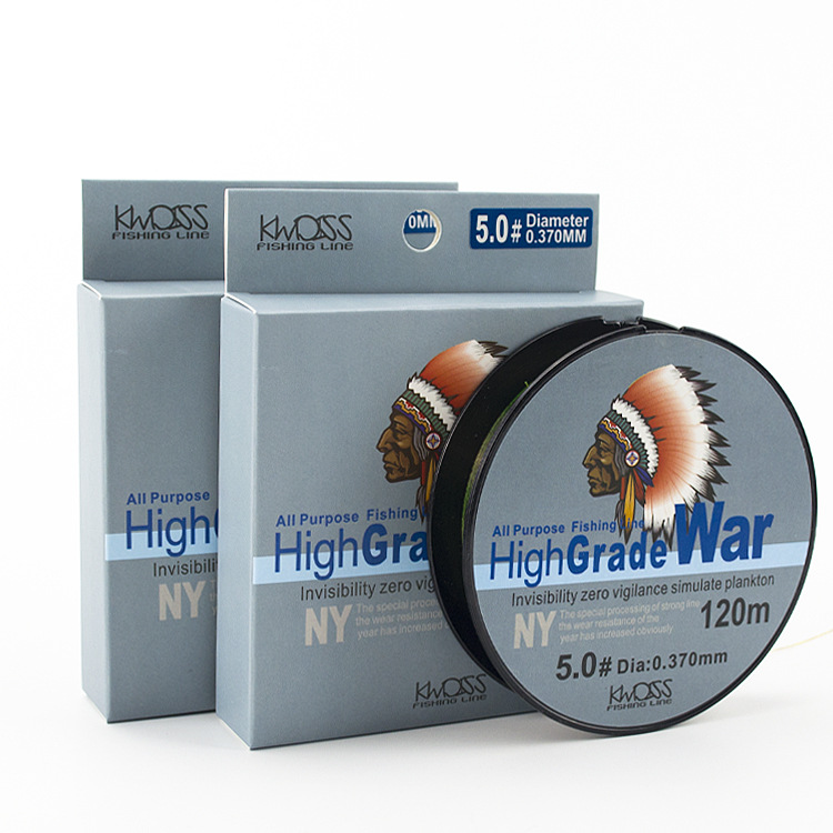 Picture of Main line sub-line spot line strong pull nylon competitive Black Pit Lake Library wild fishing line 120 meters fishing line