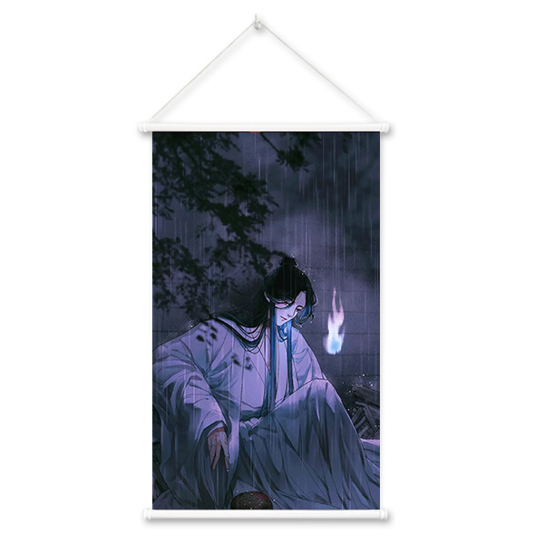 Picture of Shenzhen factory God blessing hanging painting wholesale comic exhibition peripheral scroll painting spray painting secondary yuan Anime Poster