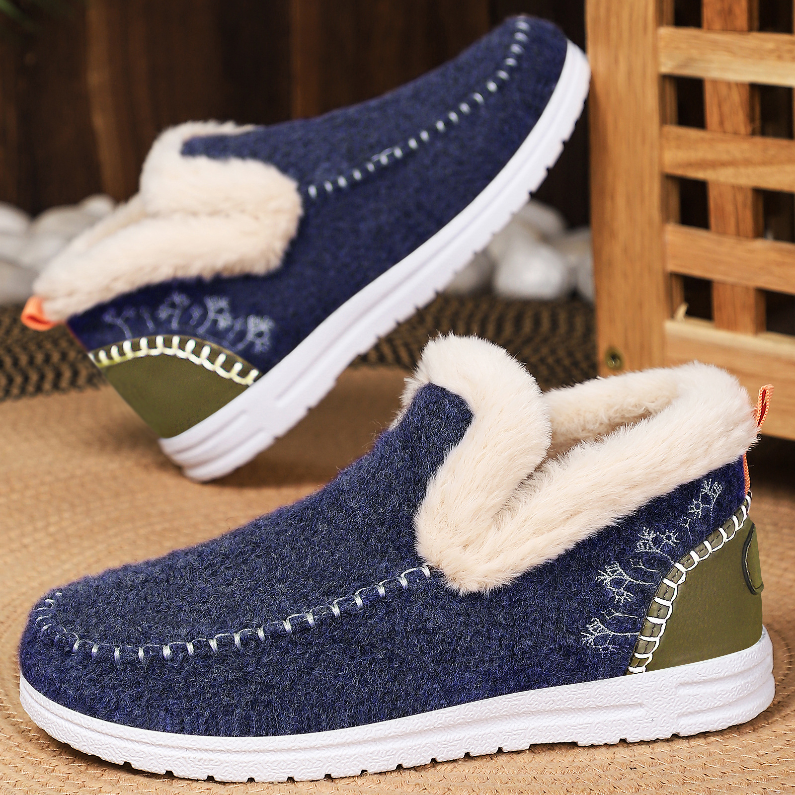 Picture of Cotton Shoes for Women, Cross-Border Large Size Snow Boots, Velvet Thickened Cotton Boots, Fashionable and Versatile Women's Boots, Cold-Proof and Warm Cotton Boots