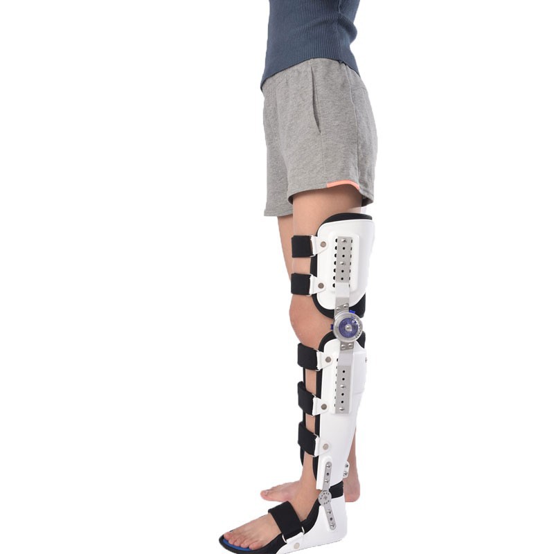 Picture of Adult adjustable hip hip hip waist knee ankle foot joint fixation brace high and low paraplegia walking protector