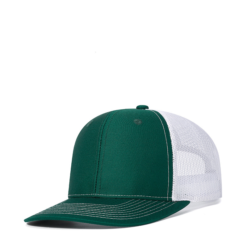 Picture of Wish Micro Bend Hat Rim Truck Hat Men's Outdoor Sun Shading Net Hat Mountaineering Fishing Truck Drivers Hat