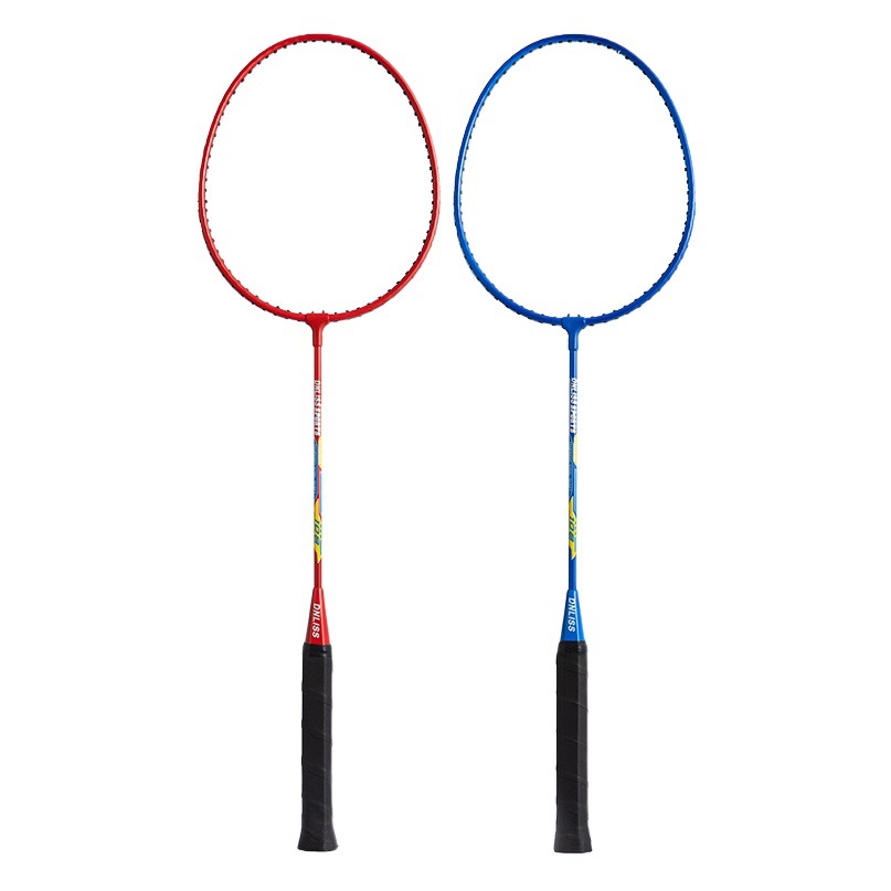 Dingli badminton racket double racket genuine goods adult alloy attack durable children Primary School student sporting goods wholesale