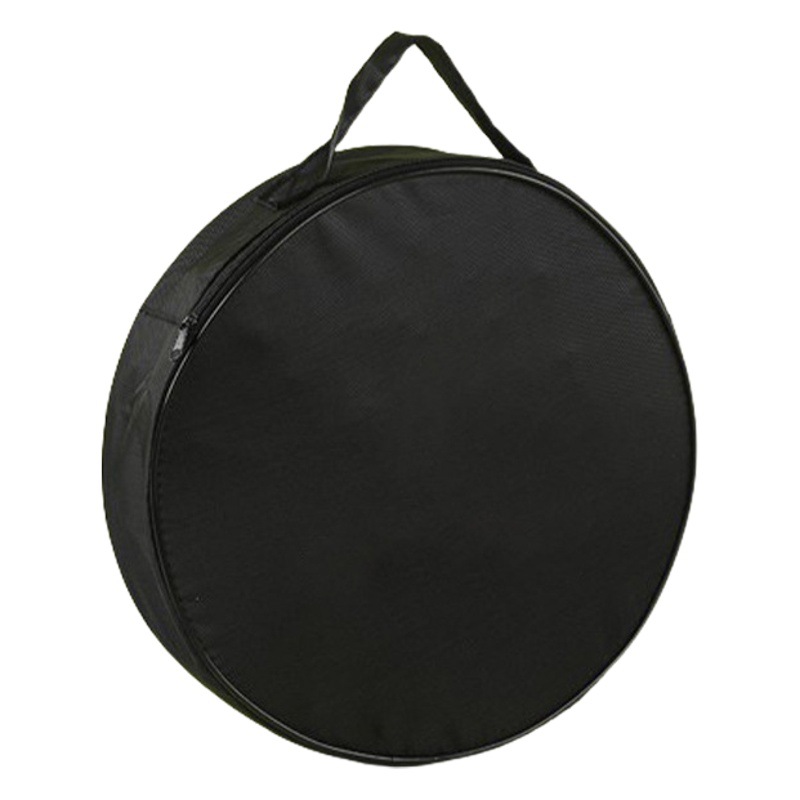 In stock round Oxford cloth portable storage bag mountaineering camping storage zipper bag car cable portable kit