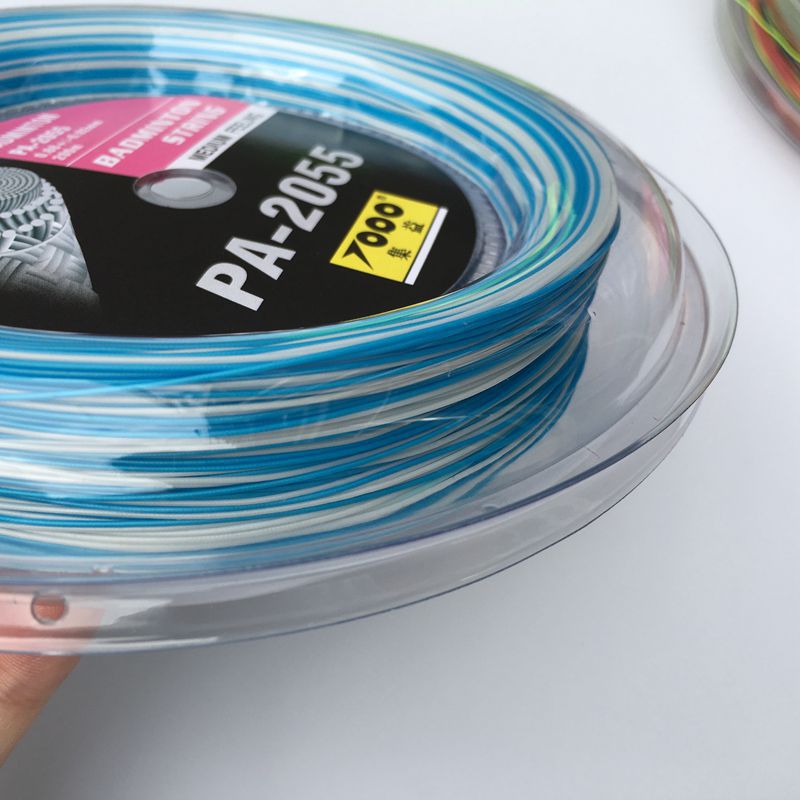 Picture of TOPO Jiyi large plate rainbow Badminton Line 200 m badminton double color line high elastic Badminton Line