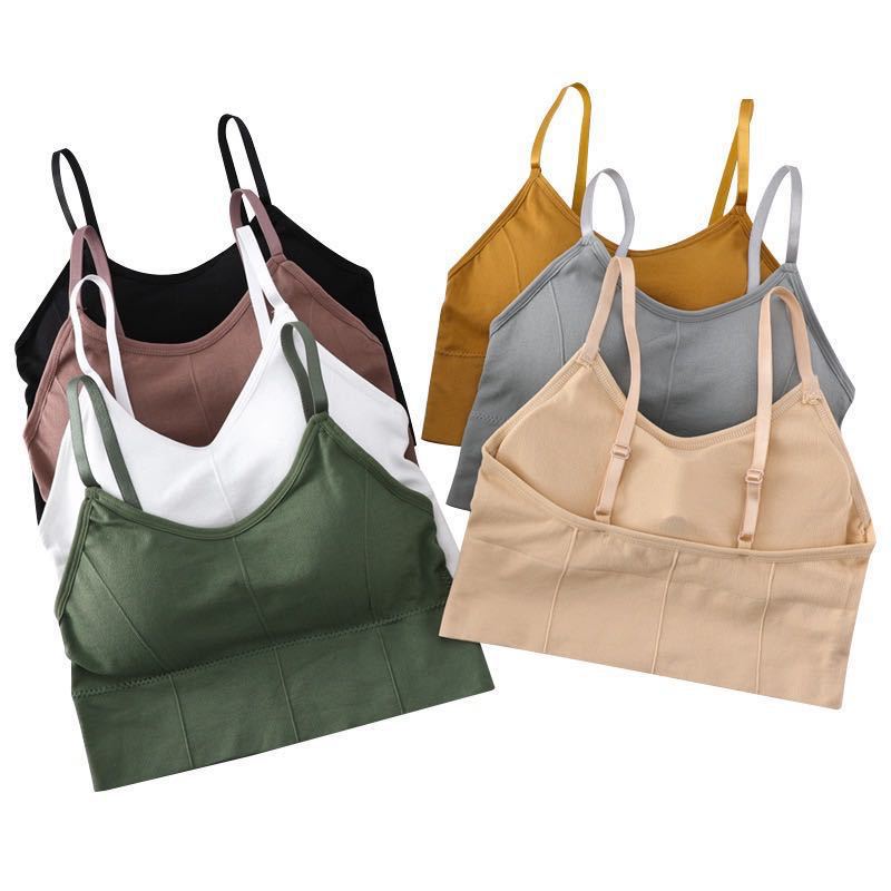 Picture of Hot sale big u beauty back 646 beauty back underwear wireless bra seamless sexy anti-exposure bottoming sports vest