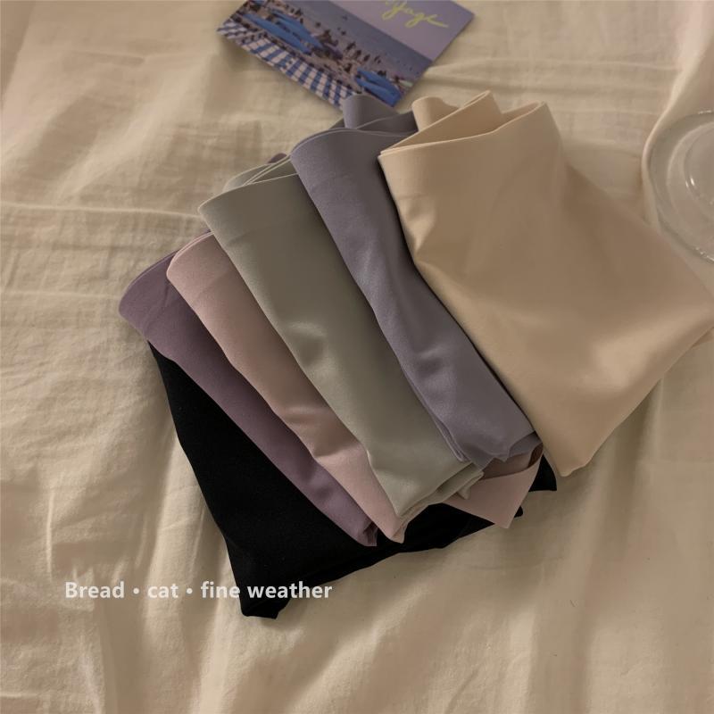 Picture of "Your niche likes" [simple and clean style] simple solid color girl seamless underwear women's underwear