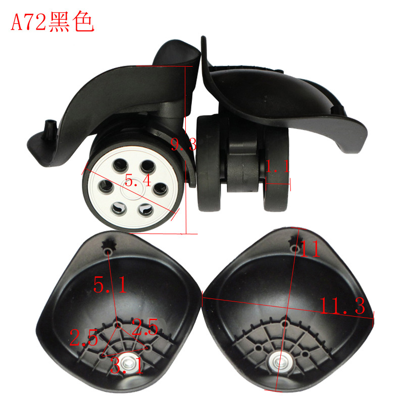 Picture of A generation of all kinds of luggage case wheel accessories luggage accessories universal wheel luggage suitcase wheel accessories