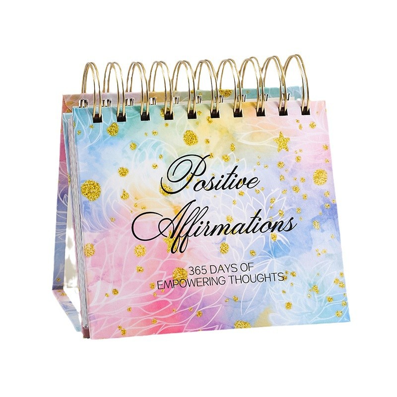 Picture of Cross-Border 2026 English Inspirational Desk Calendar Creative Drum Dance Female Desktop Ornaments 365 Days Calendar Perpetual Calendar