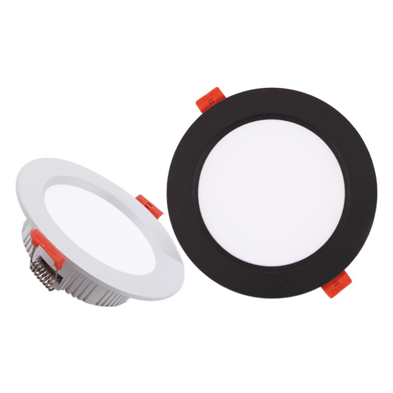 Baoge Cob Embedded Ceiling Light Hole Light Aisle Kitchen Hotel Three-Color Narrow Edge 98 Display Led Anti-Glare Downlight