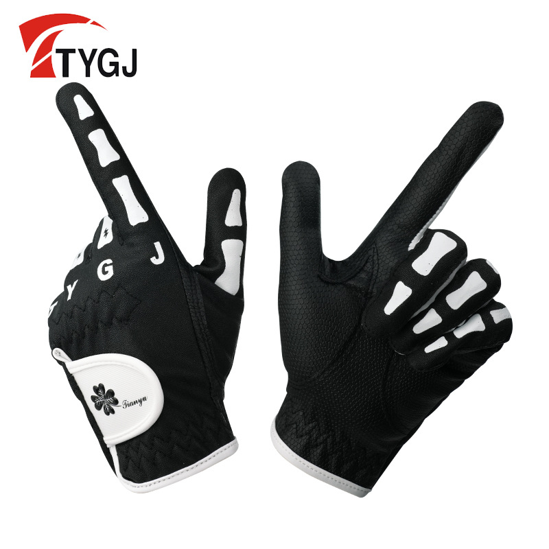 TY New Women's Day of the Dead Specific Golf Gloves Sweet and Spicy Riding Motorcycle Tennis Sport Non-Slip