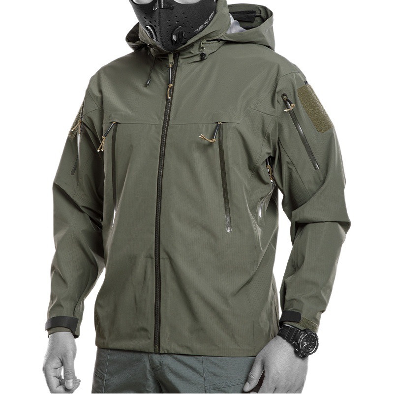 Bird Home Waterproof Hard Shell Jacket Men's American Style Windproof Outdoor Clothing Mountaineering Suit Jacket No Standard Edition
