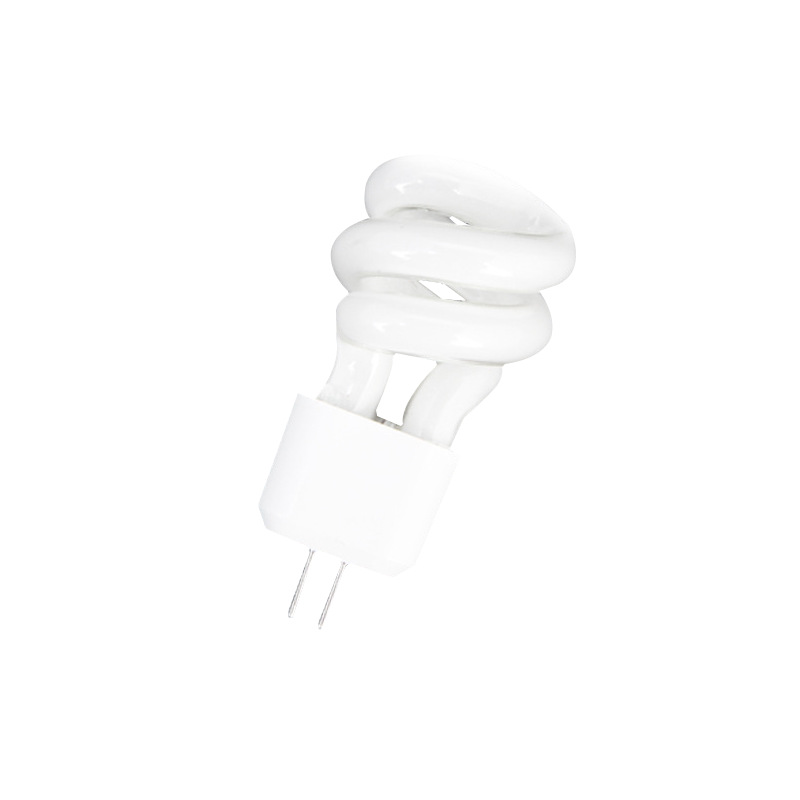 Picture of Mirror headlight G4 two-pin pin pin small bulb 5W two-pin pin pin energy-saving lamp bead 3W small spiral tricolor wholesale