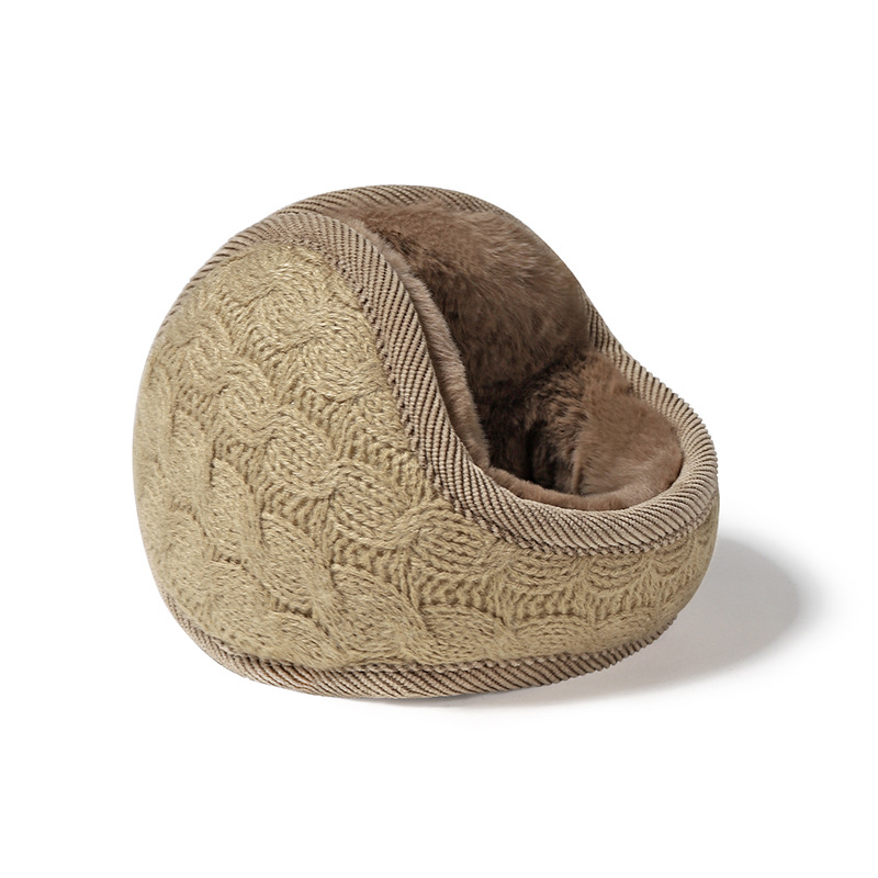 Picture of Winter Hot-Selling Foldableable Back-Worn Knitted Twisted Earmuffs, Warm and Fashionable New Earmuffs for Autumn and Winter