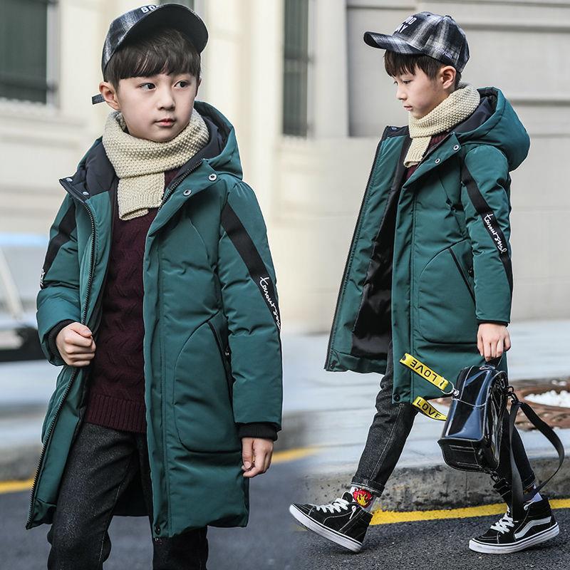 Picture of Boys' cotton-padded coat 2021 New Korean style baby mid-length cotton-padded coat children's winter clothes children's thickened cotton-padded coat