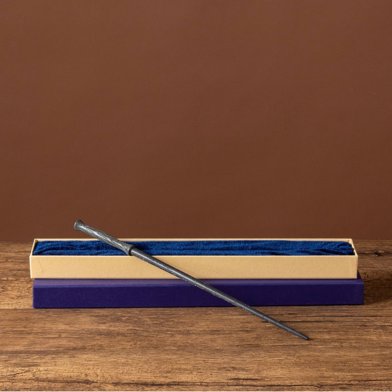 Picture of Harry Magic Wand Hermione Magic Wand Dumbledore cos Props Halloween Metal Core in stock Bare Wand