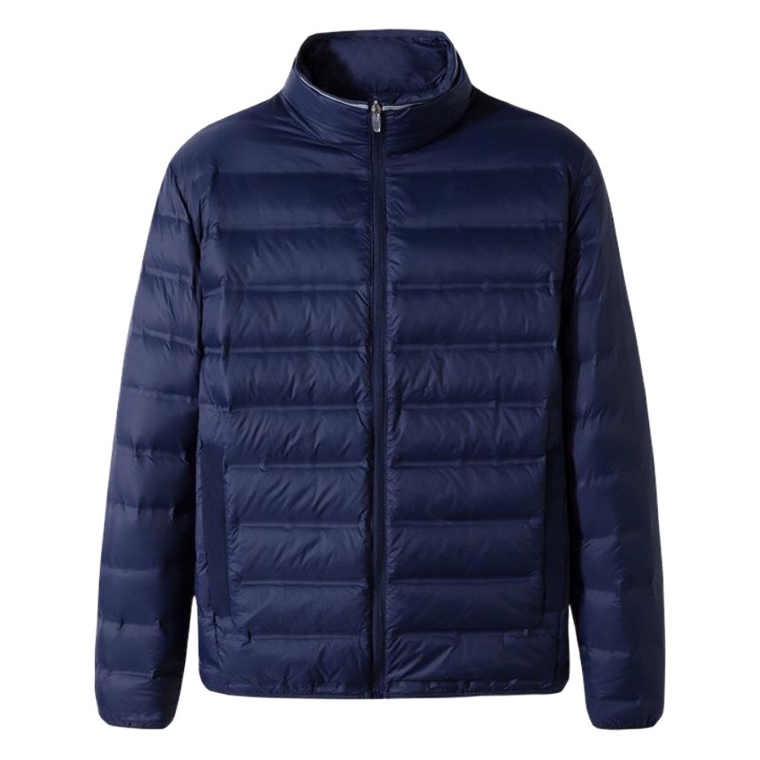 Fat man light down cotton-padded jacket men's light thin plus fat plus size 200kg fat man down cotton-padded jacket tide