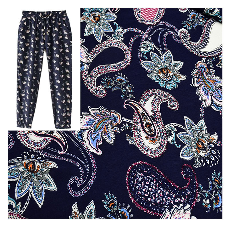 Factory supply 30 rayon printed dress bloomers children's mosquito pants comfortable fabric
