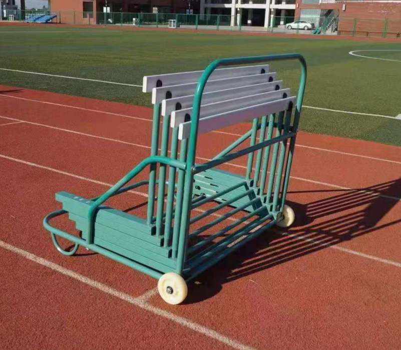 Picture of New Soft-Type Disconnected Aluminum Alloy Safety Hurdles for Training and Competition Track and Field Couplets Certified Hurdles