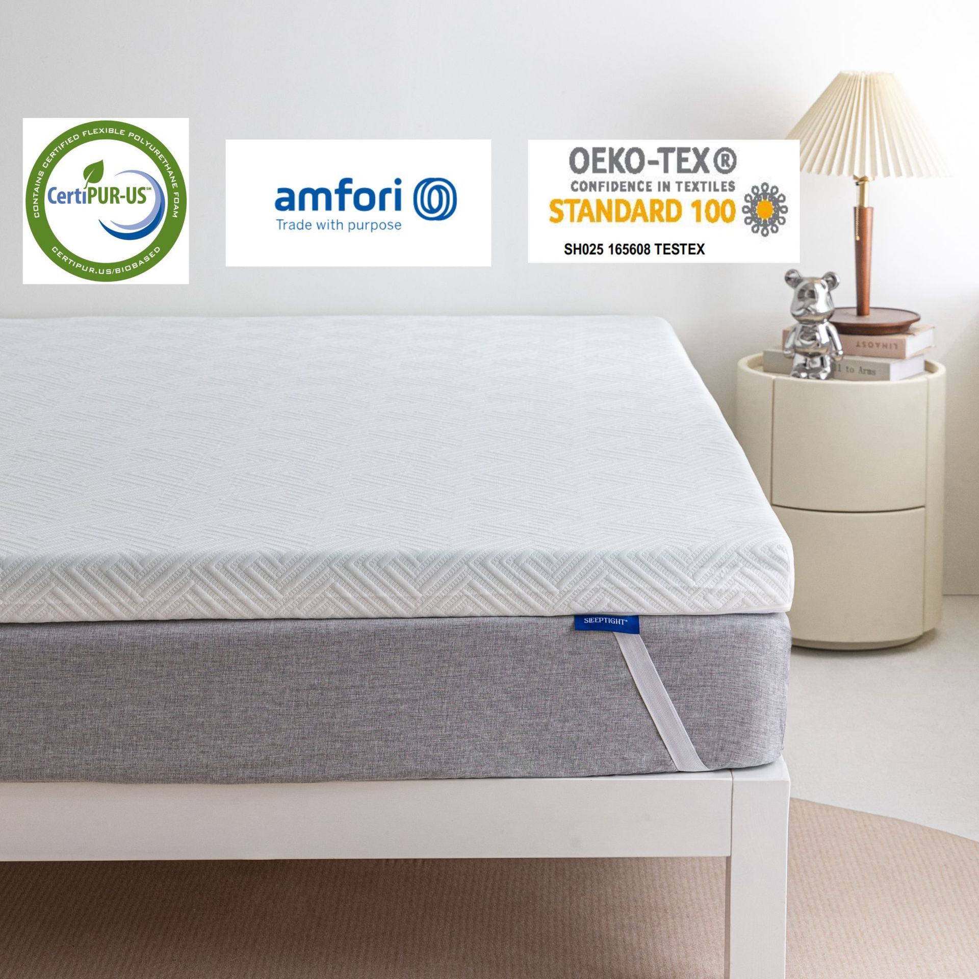 Picture of Cross-Border Amazon Roll-Packed Zero-Pressure Mattress High-Density Sponge Foam Thin Cushion Soft Cushion Slow Rebound Memory Foam Mattress