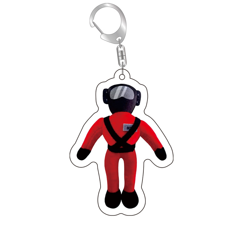 Picture of Cross-border new toilet man keychain skibidi toilet monitor Man TV man creative killer pendant batch