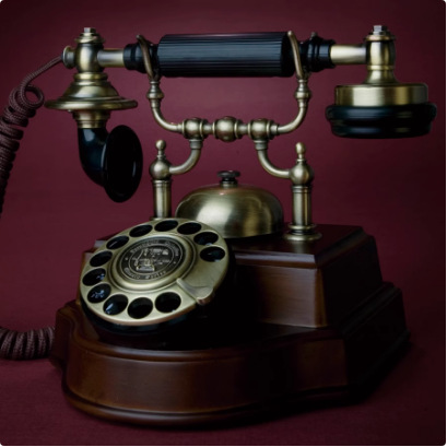 Paramount Antique Telephone 1898TN Piano Prince Rotary Dial Retro Landline Home Office Fixed Line