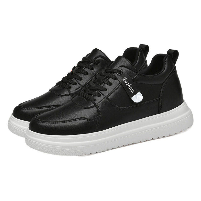 Men's Shoes Summer Breathable New Inner Height Increasing White Shoes Invisible Height Increasing Shoes 10cm Sports Casual Shoes Men's Board Shoes