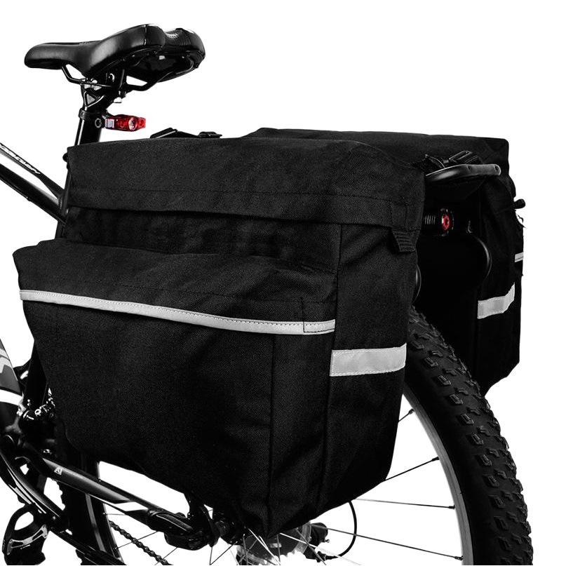Cross-border Large Capacity Bicycle Bag Mountain Waterproof Packing Bag Rear Seat Cycling Bag Shelf Storage Bag Bicycle Tail Bag