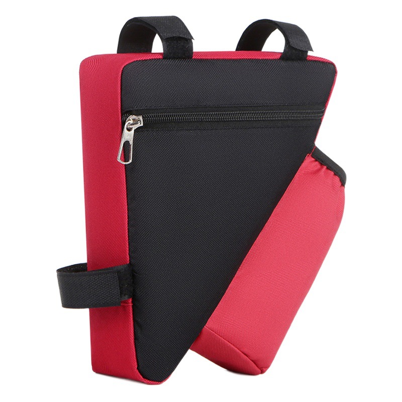 New bicycle triangle bag girder bag quick release mountain bike front bag riding equipment accessories with kettle