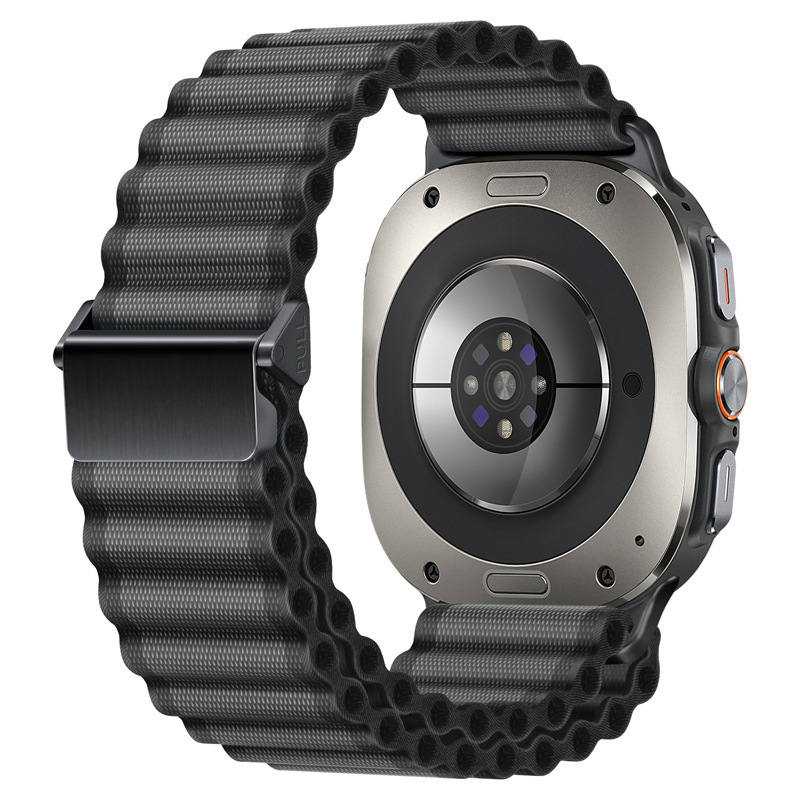 Picture of Suitable for Samsung Watch7/8Ultra Watch Strap Galaxy 47mm Wide Corrugated Sports Off-Road Nylon Strap