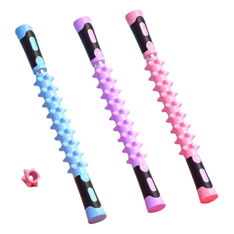 Calf muscle massage stick cervical back Mace Meridian fitness stick skinny leg yoga relaxation roller fascia stick