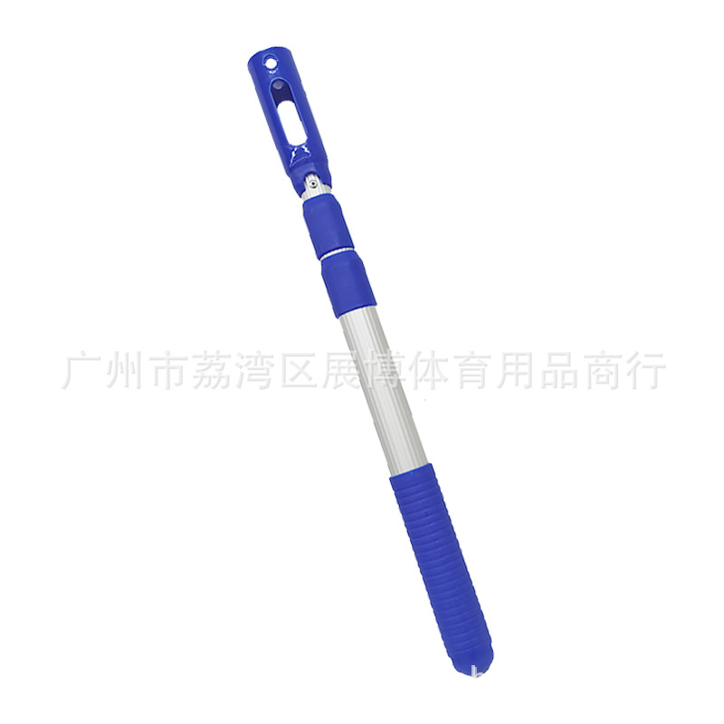 Picture of Hot-selling swimming pool dirt suction set pole swimming pool leaf net reinforced telescopic pole aluminum alloy 3/4 telescopic pole 160cm
