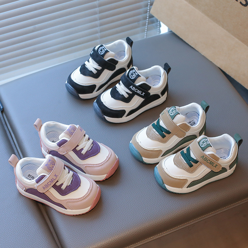 2025 spring new children's baby children's sneaker function shoes comfortable soft bottom girls sports toddler shoes