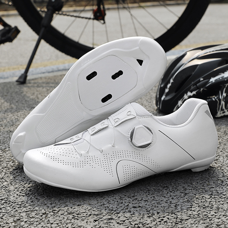 2025's New One-Piece Road Bike Lock Shoe Set, Hardened Lock-Free Cycling Shoes, Breathable Power-Assisted Mountain Bike Shoes