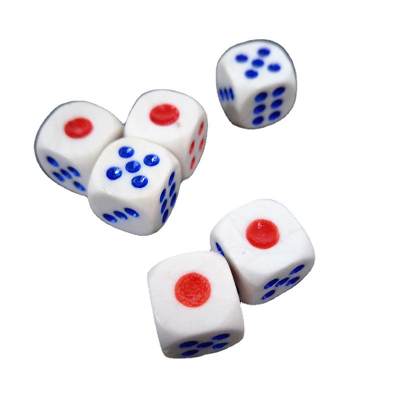 Picture of No.13 color number dice rounded corner throw sieve hotel KTV entertainment commonly used color wholesale
