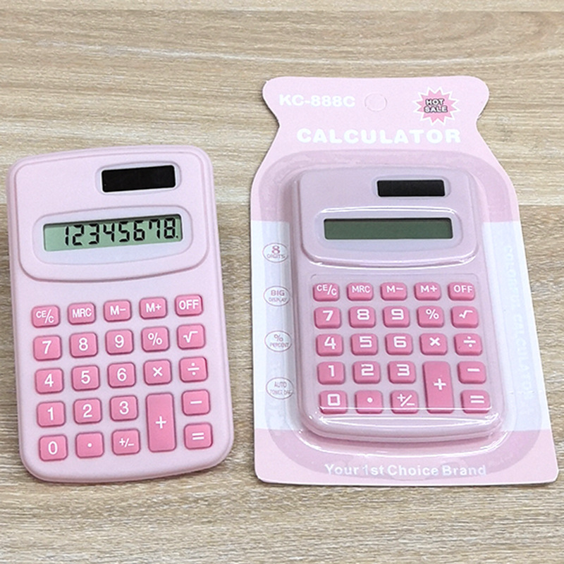 Picture of Mini Calculator Student Computer 888 Cute High-Looking Cross-Border Calculator Elementary School Student Scientific Calculator
